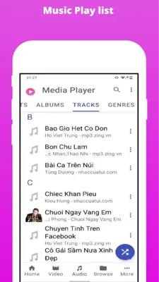 Music Player android App screenshot 4